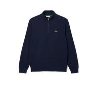 Sweat-shirt Lacoste à col montant demi-zip bleu marine - S