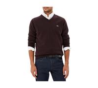 Lacoste - Pull V-neck en maille - Homme - Pulls - Brun - Taille: XS