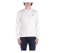Lacoste - Pulls avec logo frontal - Homme - Pulls - Blanc - Taille: 2XL