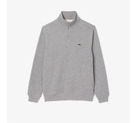 Lacoste Quarter-Zip Fleece Top Gris clair CCA 3XL Male