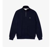 Lacoste Quarter-Zip Fleece Top Marine 166 4XL Male