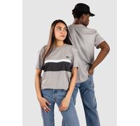 Lacoste Regular Fit Colorblock Cotton T-Shirt gris L