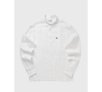 Lacoste Regular Fit Linen Shirt men Longsleeves white taille: L