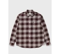 Lacoste Regular Fit Plaid Flannel Shirt men Longsleeves red|beige taille: FR 43