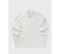 Lacoste Relaxed Fit Embroidered Cotton Shirt men Longsleeves white taille: L