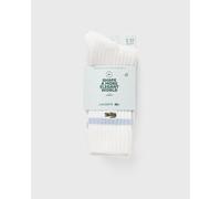 Lacoste Ribbed Cotton Socks men Socks white taille: EU 39-42
