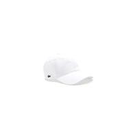 Lacoste Casquette unisexe RK0440 – Taille unique Adulte – Blanc