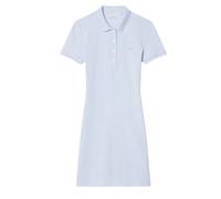 Lacoste - Robe Polo Courte en Mini-Piqué Stretch Coupe Ajustée - Femme - Robes - Bleu - Taille: 40 FR