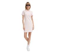Lacoste - Robe Polo en Piqué de Coton Stretch - Femme - Robes - Rose - Taille: 44 FR