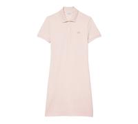 Lacoste - Robe Polo Slim Fit en Mini Piqué Stretch - Femme - Robes - Rose - Taille: 38 FR
