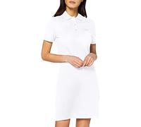 Lacoste Robe Slim Fit Femme , Blanc, 38