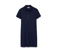 Lacoste Robe Slim Fit Femme , Marine, 42