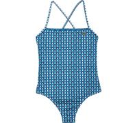 Lacoste - "Robert George" maillot de bain femme GT4874 (38 FR) (Bleu/Blanc)