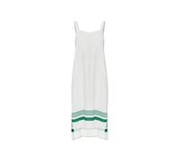 Lacoste - Runway Asymmetric Pleated Dress - Femme - Robes - Blanc - Taille: 36 FR