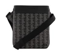 Lacoste Sac bandoulière The Blend Flat Crossover Monogram Noir Gris