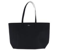 LACOSTE sac à épaule Anna Zipped Shopping Bag Noir Farine