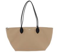 LACOSTE sac à épaule Athena Shopping Bag Eco Sand Noir