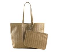 LACOSTE sac à épaule Zel Shopping Bag Mono Viennois Chipmunk