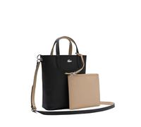 Lacoste - Sac à main réversible en toile sophistiqué - Femme - Sacs - Noir - Taille: ONE Size