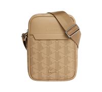 Lacoste - Sac Bandoulière Monogram - Homme - Sacs - Beige - Taille: ONE Size