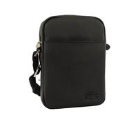 Lacoste - Sac Bandoulière Vertical Slim - Homme - Sacs - Noir - Taille: ONE Size