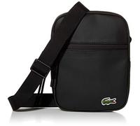 Lacoste - Sac croisé plat S pour homme, O/S, noir