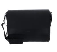 LACOSTE sac d'ordinateur portable Messenger Bag L Noir