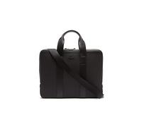 Lacoste Chantaco Porte-document noir, cuir, homme