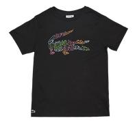 Lacoste Script Enfant - T-Shirts, Noir - Taille 140 - 152 CM - Jersey de coton Black 140 - 152 CM