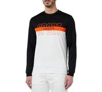 Lacoste Sh1083 Maillot de survêtement, Noir/Blanc Sunrise, M Homme