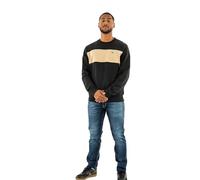 Lacoste SH2851 Maillot de survêtement, Noir/viennois, L Homme