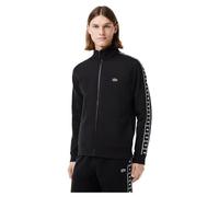 Lacoste SH7433 Sweat-shirt pour homme, pull sportif, logo, coupe droite, noir, 7 (XXL)