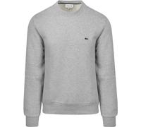 Lacoste SH9608 Sweatshirt pour homme en coton biologique classique Fit AI23 5, gris, L