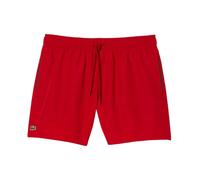 Lacoste - Short de Bain Rouge en Coton - Homme - Maillots de bain - Rouge - Taille: S