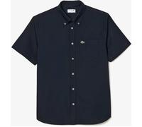 Lacoste Short Sleeve Oxford Shirt Mens Marine F2W M Male