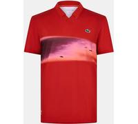 Lacoste Short-Sleeve Polo Shirt Rouge M Male