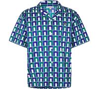 Lacoste Short Sleeved Monogram Print Shirt Vert IS8 L-XL Male