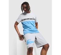 Lacoste Short tissé Croc Tape - Gris 3/S