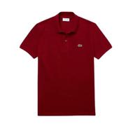 Lacoste - Slim Manica Corta Piquet - Homme - Tops - Rouge - Taille: S