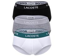 LACOSTE Slip gris / noir / blanc, Taille S