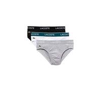 Lacoste Slip Homme - Lot de 3 , Black/White-silver Chine, S