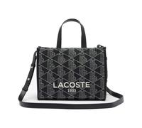 Lacoste - Small Heritage Tote - Femme - Sacs - Noir - Taille: ONE Size