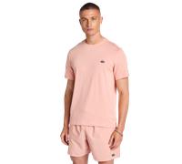 Lacoste Small Logo Homme - T-Shirts, Rose - Taille L - Poly Jersey Pink L