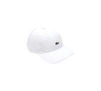 Lacoste - Small Logo Unstructured Cap - unisex - Accessoires - Blanc - Taille: ONE Size