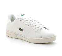 Lacoste - Sneakers Carnaby Cup Homme En Cuir - Blanc - 42