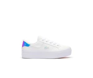 Lacoste - Sneakers vulcanisées Femme - 47CFA0004, WHT/LT PNK, 41 EU