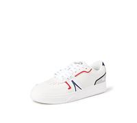 Chaussures Lacoste L001 0321 1 SMA blanc rouge bleu marine - 44