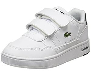 Lacoste Sport Mixte enfant baskets T-Clip, wht/dk grn, 36