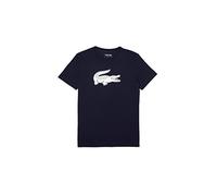 T-shirt Lacoste Sport Crocodile manche courte bleu marine - XS