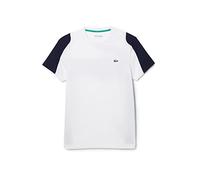 Lacoste Sport T-shirt Sport Ultra-dry Homme Blanc/Marine-verdier-mari XXL
